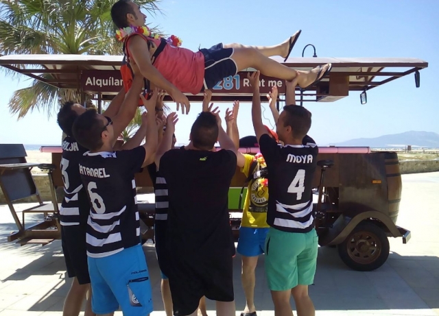 Manteando al companero